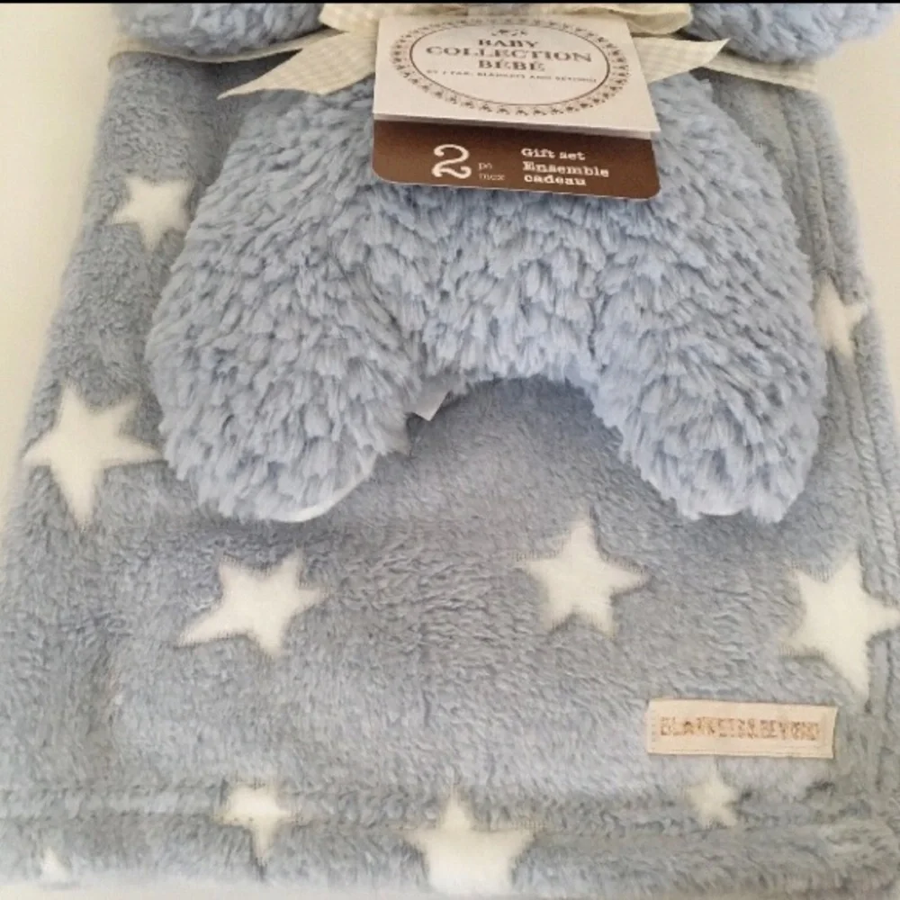 NEW Baby Blanket and Lovey Set Soft Baby Toy Puppy Baby Gift | Blankets & Beyond